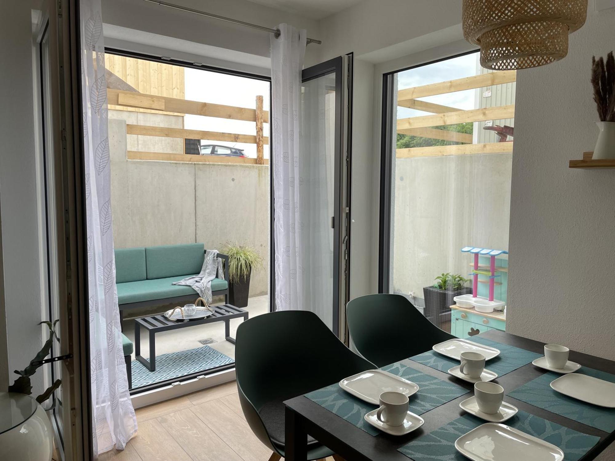 Wohnung Familienglueck Naehe Muenchen Pfaffing Extérieur photo