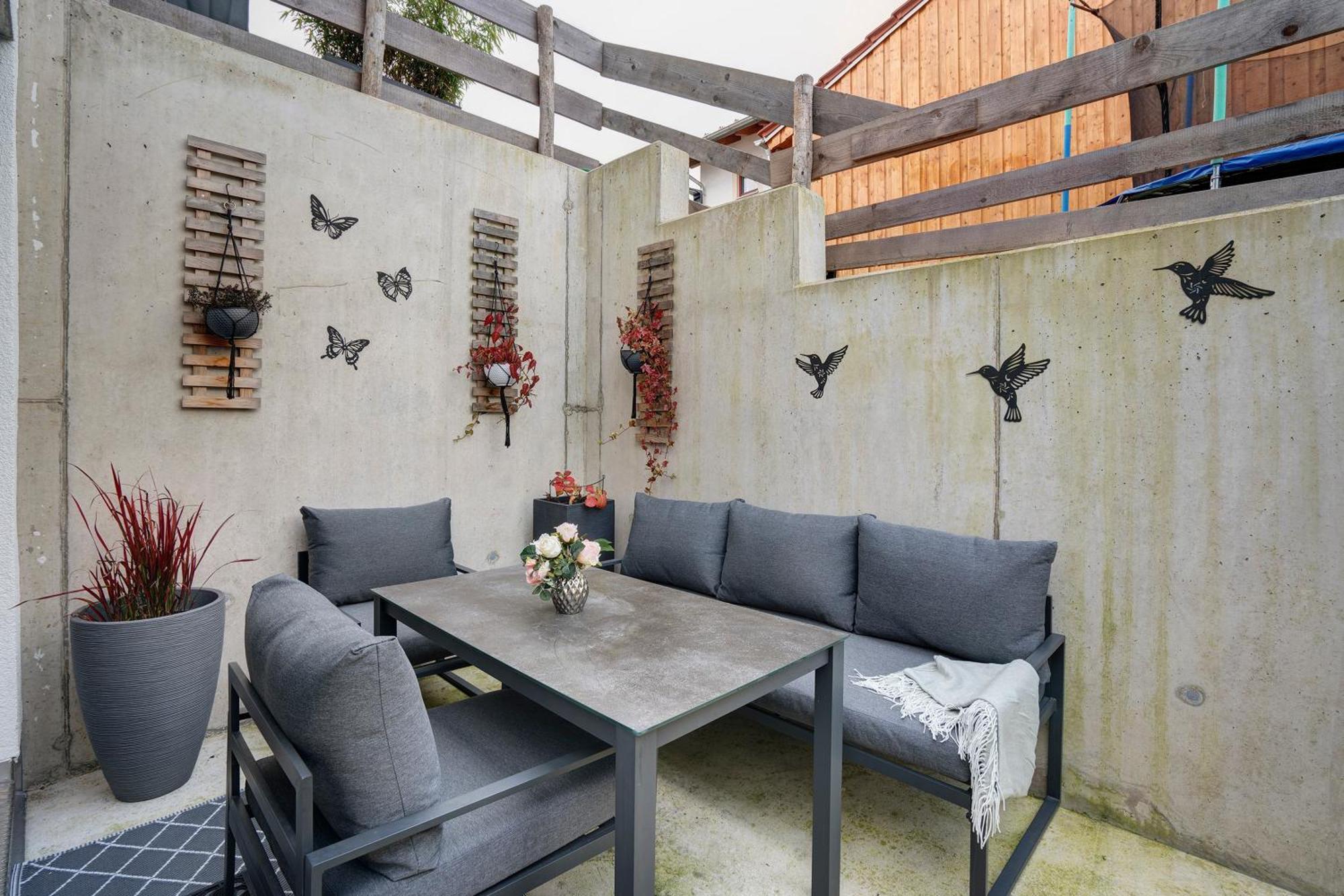 Wohnung Familienglueck Naehe Muenchen Pfaffing Extérieur photo