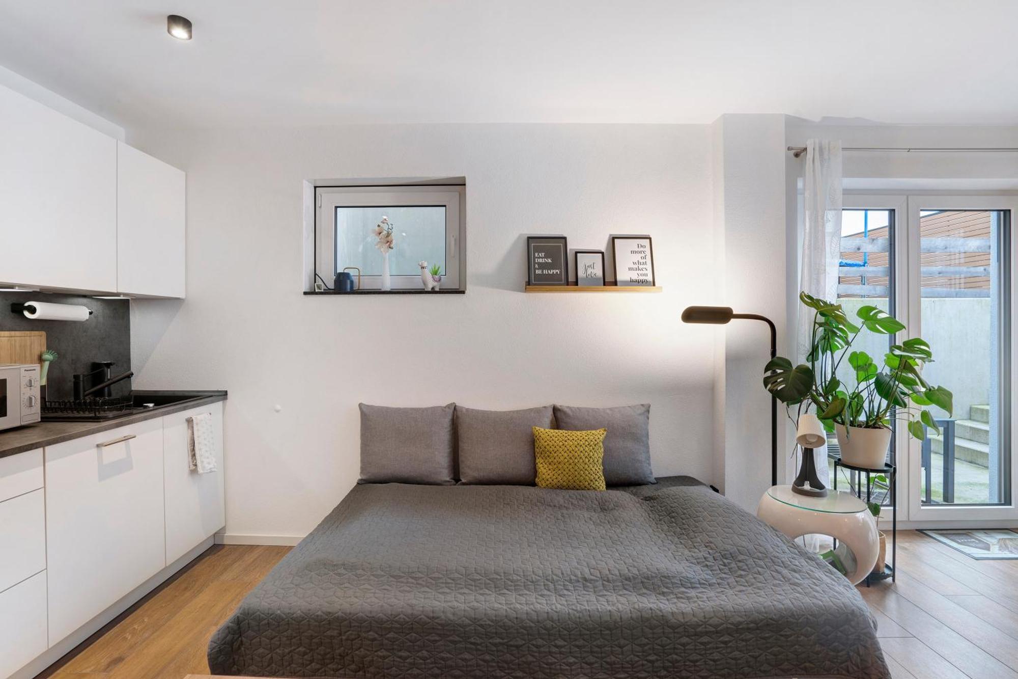 Wohnung Familienglueck Naehe Muenchen Pfaffing Extérieur photo